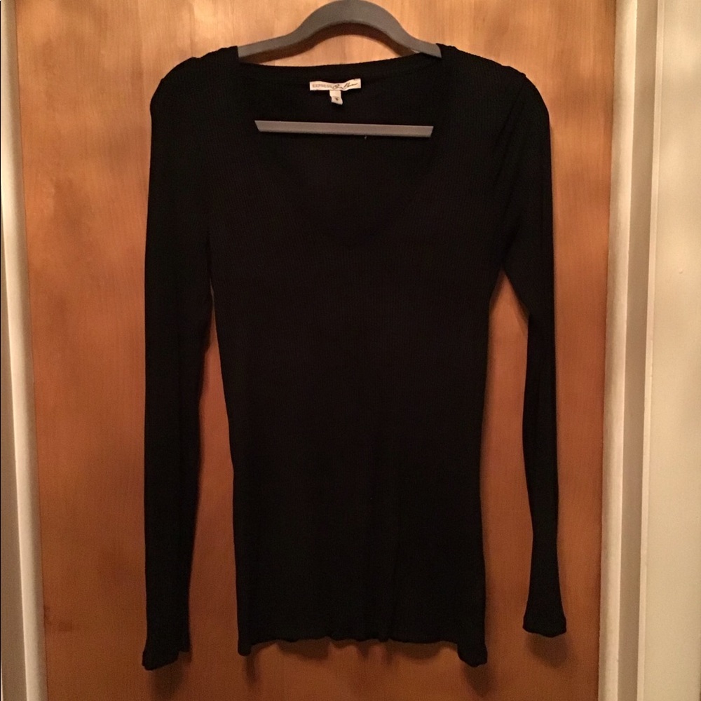 Black long sleeve shirt